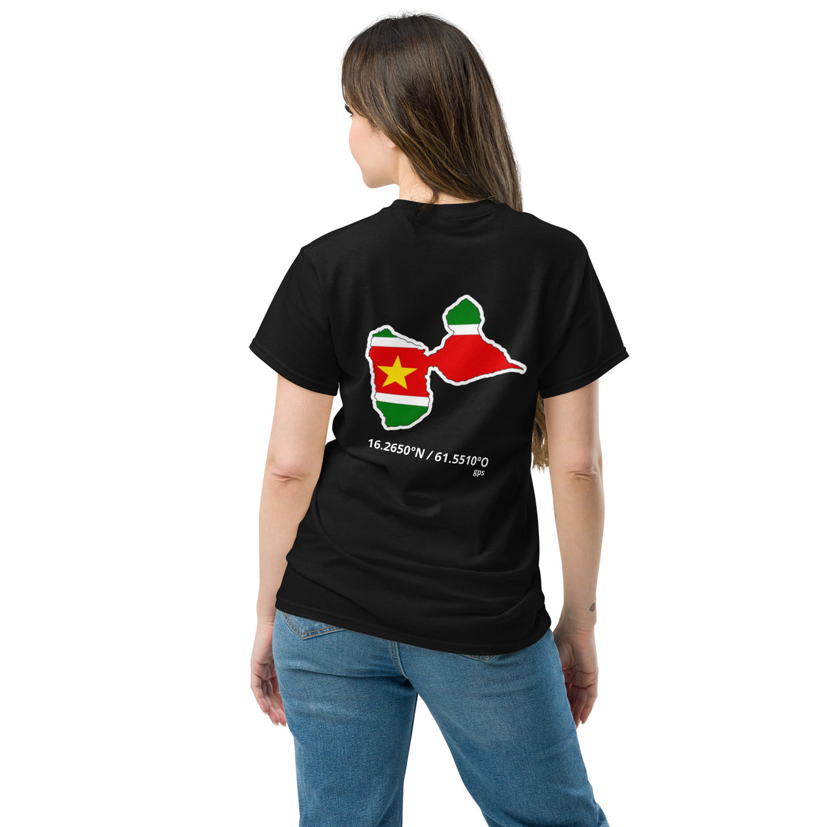 T-shirt Localisation Guadeloupe – Karib Atitid
