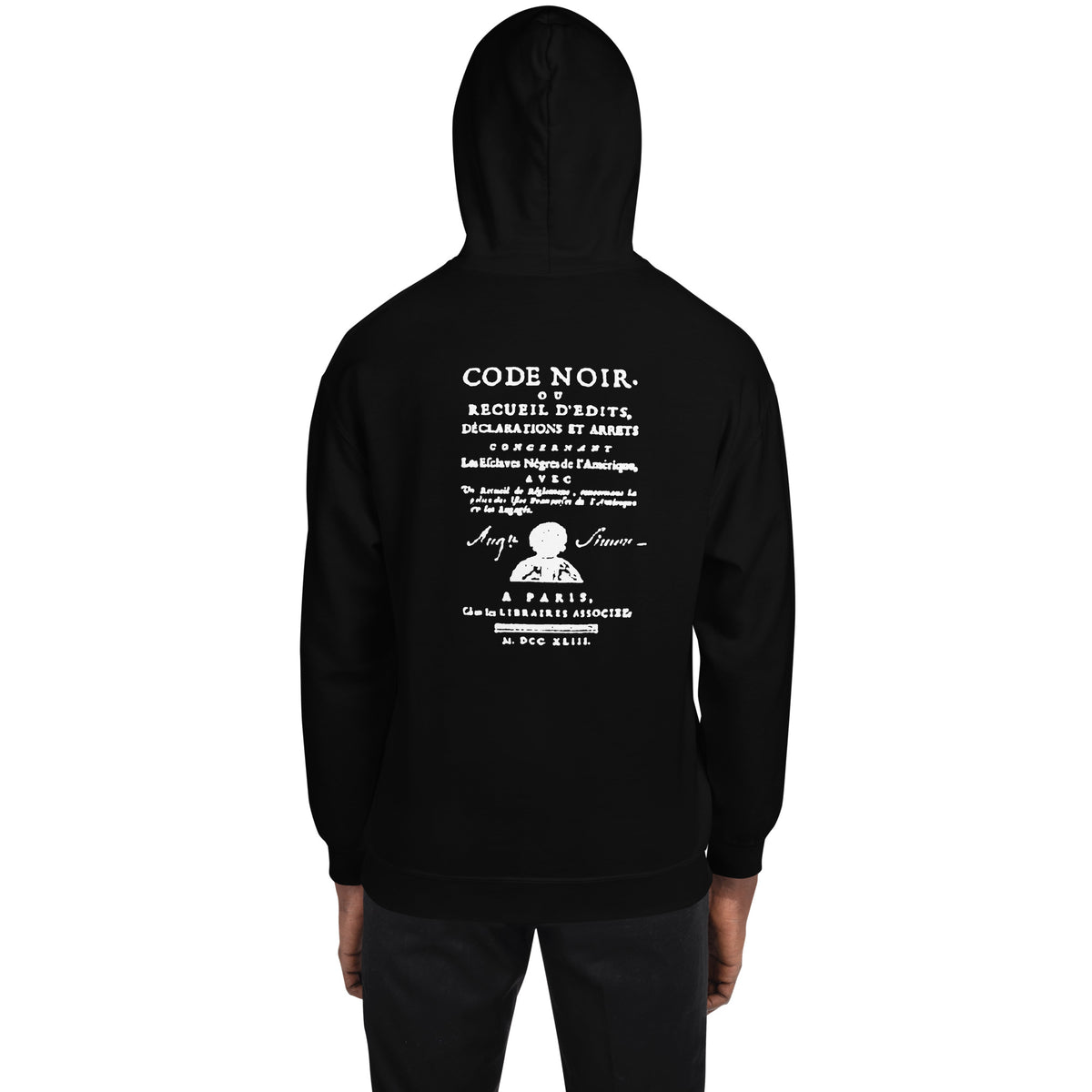 Sweat à capuche "Code noir" – Karib Atitid